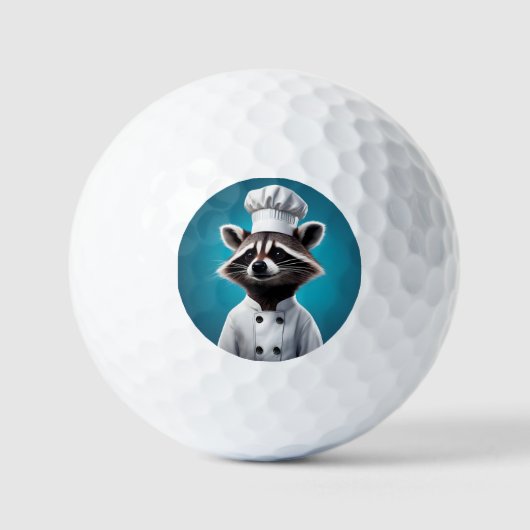 Koch Raccoon Golfball (Vorderseite)