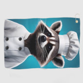 Koch Raccoon Golfhandtuch (Horizontal)