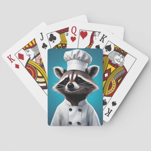 Koch Raccoon Spielkarten (Rückseite)