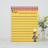 Koch Recipe Stationery (Stehend Vorderseite)