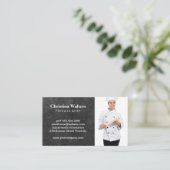 Koch | Restaurant Manager | CATERING Visitenkarte (Stehend Vorderseite)