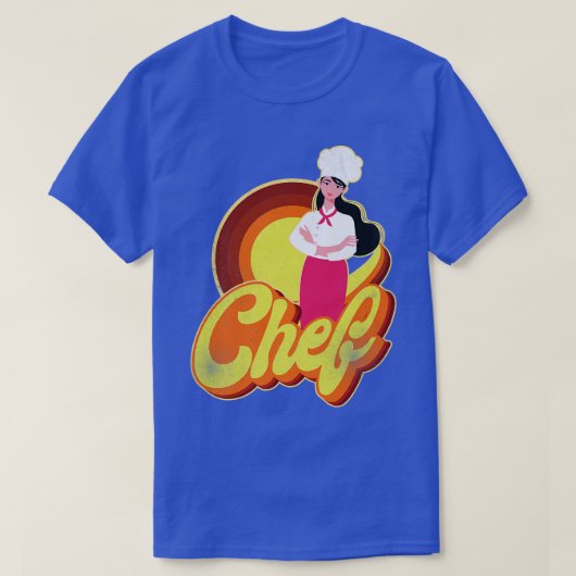 Koch-Retro Vintage Küche Koch 145 T-Shirt (Design vorne)