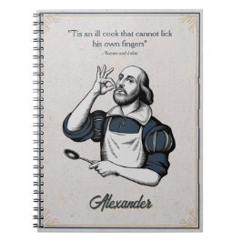 Koch Rezepte nach Maß Elegant Notizblock