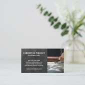 Koch Rollteig | Konditorei und Mehl Visitenkarte (Stehend Vorderseite)