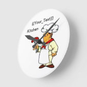 Koch Runde Wanduhr (Winkel)