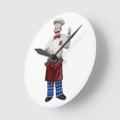 Koch Runde Wanduhr (Winkel)