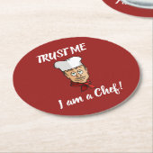 Koch Runder Pappuntersetzer (Angewinkelt)