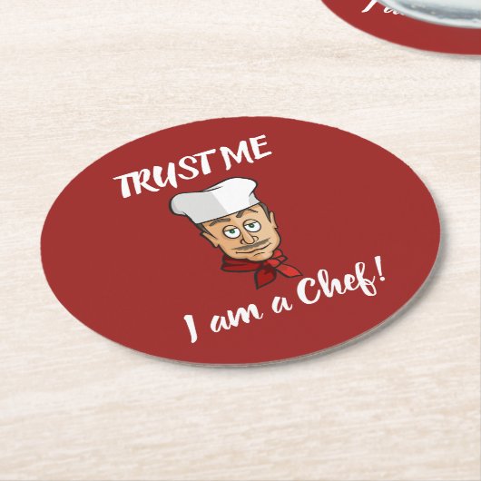 Koch Runder Pappuntersetzer (Angewinkelt)