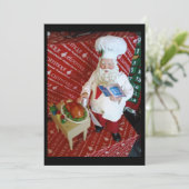 KOCH SANTA INVITATION CHRISTMAS EINLADUNG (Stehend Vorderseite)