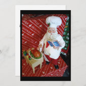KOCH SANTA INVITATION CHRISTMAS EINLADUNG (Vorne/Hinten)