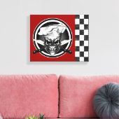 Koch Schädel 1 Leinwanddruck (Insitu (Wohnzimmer))