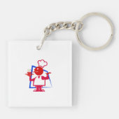 Koch Schlüsselanhänger (Rückseite)