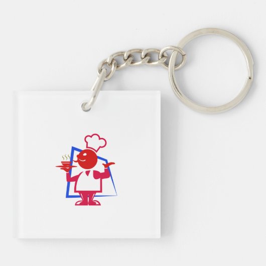 Koch Schlüsselanhänger (Rückseite)