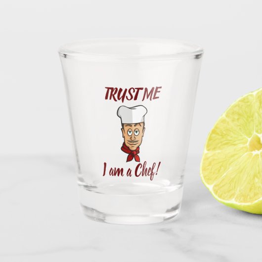 Koch Schnapsglas (Vorderseite)