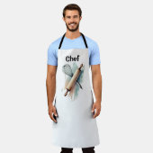 Koch Schürze (Getragen)