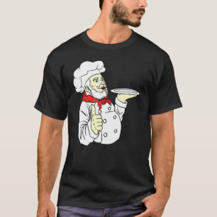 Koch Schürze Hat Cook Feinschmecker Gourmet Kenner T-Shirt