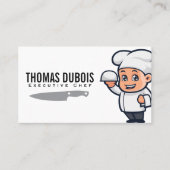 Koch Serving Platter | Koch Knife Visitenkarte (Vorderseite)