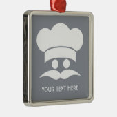 KOCH SILBERNES ORNAMENT (Rechts)