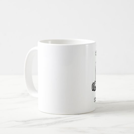 KOCH-SKIZZE-TASSE KAFFEETASSE (Vorderseite Links)