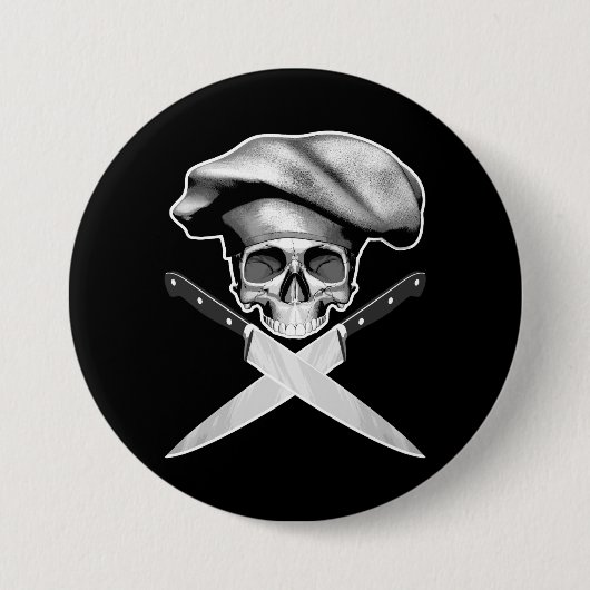Koch Skull n Knies Button (Vorderseite)