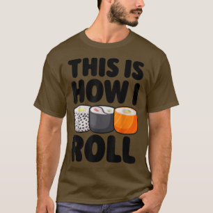 Koch, so koche ich Sushi und koche japanes T-Shirt