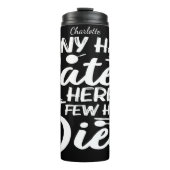 Koch Spaß: gegessen, nur wenige gestorben Thermosbecher (Vorderseite)