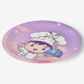 Koch Spezialpapierplatte Pappteller (Schrägansicht)