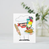 Koch Stack Postkarte (Stehend Vorderseite)