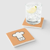 Koch Steinuntersetzer (Seitenansicht)