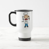 Koch-Strichmännchen-Tasse Reisebecher (Links)