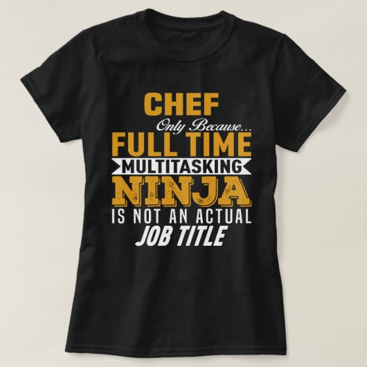 Koch T-Shirt (Design vorne)