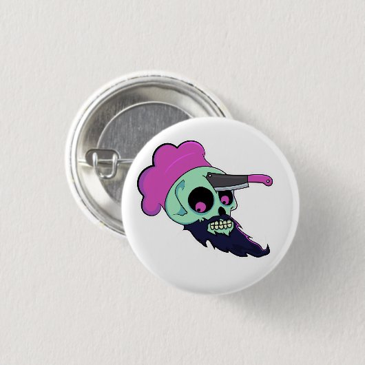 Koch Tasse Button (Vorne & Hinten)