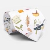 Koch-Thema Muster-Krawatte Krawatte (Gerollt)