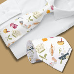 Koch-Thema Muster-Krawatte Krawatte<br><div class="desc">Die Krawatte der Männer weist ein reizvolles Muster auf, das durch die Ausrüstung der Koch inspiriert wird. Es ist ein umsichtiges Geschenk, um einem Vater oder Großvater, der eine Leidenschaft zum Kochen hat oder ein beruflicher Koch ist, zu präsentieren. Das Design präsentiert eine Vielzahl von Koch-bezogenen Symbolen und Werkzeugen, wie...</div>