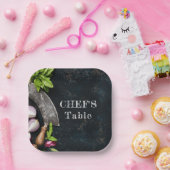 Koch Tisch rustikale Küche Party Pappteller (Party)