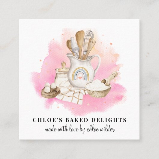 Koch-Tools für Bäckereien - Visitenkarte (Vorderseite)