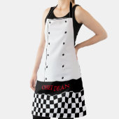 Koch-Tunfische und karierte Pflanze Schürze (InSitu)