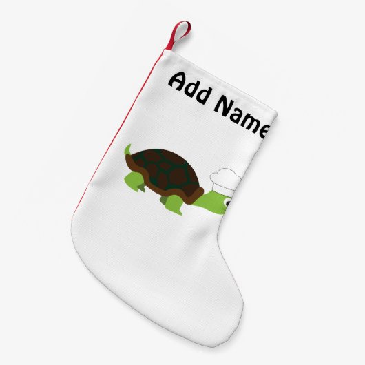 Koch Turtle Kleiner Weihnachtsstrumpf (Vorderansicht (hängend))