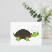 Koch Turtle Postkarte (Stehend Vorderseite)