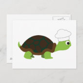 Koch Turtle Postkarte (Vorne/Hinten)