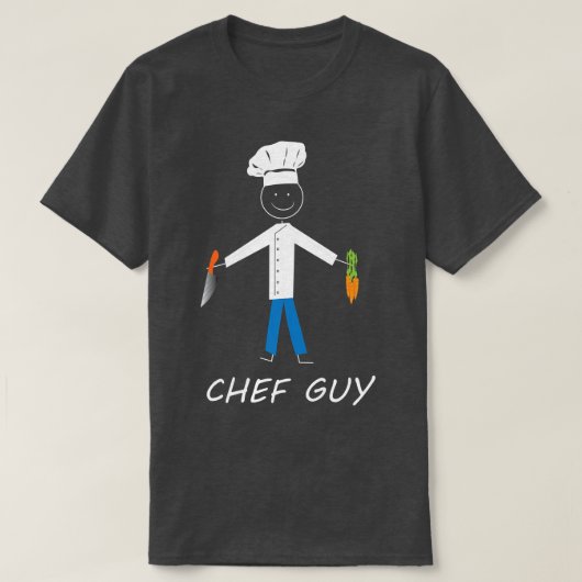 Koch Typ Küche Restaurant Backofen Kochen Enthusia T-Shirt (Design vorne)