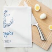 Koch- und Fischhandtuch Geschirrtuch (Viertel Falte)