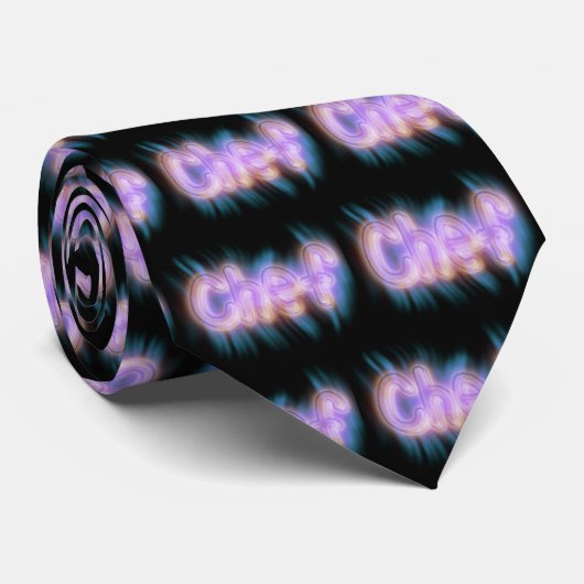 "Koch und kulinarische Berufe" Krawatte (Gerollt)