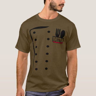 Koch Uniform Funny Cook Kostüm T-Shirt