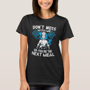 Koch-Uniform für Männer für die nächste Mahlzeit K T-Shirt