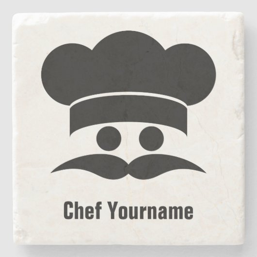 Koch-Untersetzer Steinuntersetzer (Vorderseite)