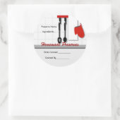 Koch Utensils hausgemachte Beilagen Sticker (Tasche)