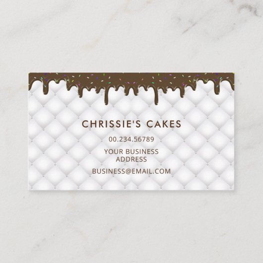 Koch Visitenkarte (Rückseite)