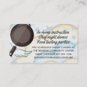 Koch Visitenkarte (Rückseite)