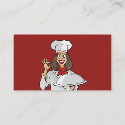 Koch Visitenkarte (Rückseite)